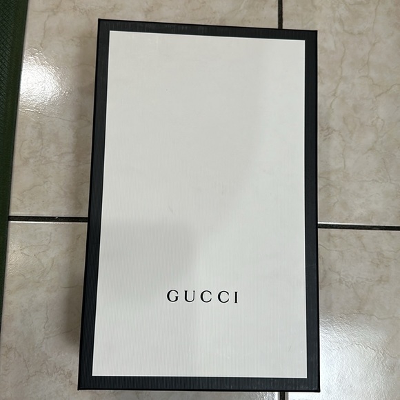 Gucci magenta velvet Princetown - Picture 5 of 5